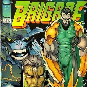 Brigade #4, Oct 1993, NM 9.4, Image Comics